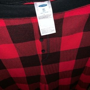 Old Navy Pants - Waffle knit jogger pants red plaid Old Navy Pants - Waffle knit jogger pants red plaid